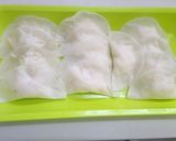 餃子の皮で白はんぺんとうもろこしマヨ揚げ作り方6写真