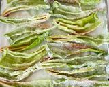 【2種袋で簡単】万願寺とうがらしの海老詰め作り方9写真