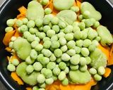 炊飯器で 野菜と冷凍焼売の蒸し煮 簡単作り方4写真