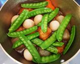 揚げボール入りころころ煮物作り方14写真