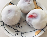 レンジで簡単！本格的ないちご大福作り方10写真