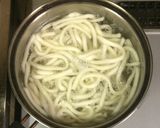超簡単☆豚バラ温玉！激うま肉うどん♪♪♪作り方8写真