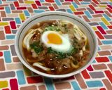 超簡単☆豚バラ温玉！激うま肉うどん♪♪♪作り方10写真
