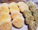 簡単！長芋そのままコロッケ ～明太マヨ～作り方4写真