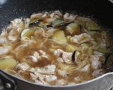 ナスと豚肉のあったかつけそうめん作り方5写真