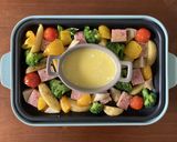 ぎゅうぎゅう焼きdeチーズフォンデュ作り方5写真
