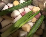 圧力鍋で20分♪豚と大根の煮物作り方2写真