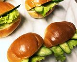 バターロールサンド•ハムチーズ作り方9写真