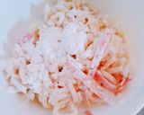 小松菜とベーコンのうどんお焼き作り方1写真