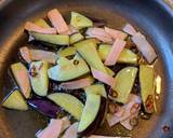 油ドボドボ系茄子パスタ作り方4写真