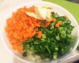 具だくさんな メンチカツ作り方1写真