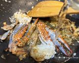 渡り蟹のトマトクリームパスタ♬作り方5写真