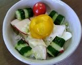 簡単♡きゅうりとトマトのお花♪作り方5写真