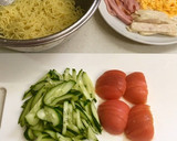 冷やし中華♡醤油だれと胡麻だれ作り方2写真