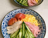 冷やし中華♡醤油だれと胡麻だれ作り方3写真