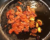鶏もも肉とシーフードの簡単トマトシチュー作り方2写真