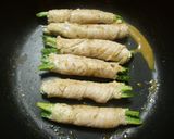 ヘルシー！ノンオイル！ゴーヤの豚肉巻き！作り方5写真