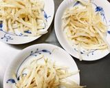 レンジもやしとなすの梅酢鰹節和えナムル風作り方3写真