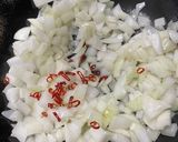 賄い！自家製ピリ辛チキンタルタル丼作り方3写真