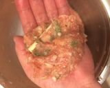 豚ひき肉の梅しそチーズつくね♪作り方6写真
