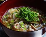 ナスと豚肉のあったかつけそうめん作り方7写真