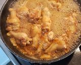 手羽先のにんにく酢醤油煮作り方5写真
