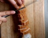 絹さやと油麩の炒め煮作り方2写真