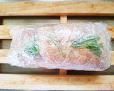 トリムネ肉でハーブ鶏ハム作り方1写真