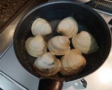ホンビノス貝の炊き込みごはんまぜご飯作り方1写真