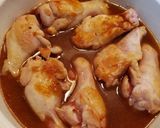 手羽先の梅味噌煮込み作り方3写真