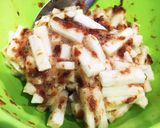 サッパリ！山芋の梅肉おかか和え作り方3写真