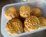 小豆餡と胡桃の月餅作り方16写真