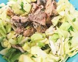 レンジで！サバ缶キャベツ作り方3写真