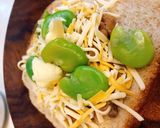薬膳食パン⭐︎そらまめ納豆チーズトースト作り方1写真