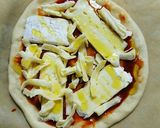 ピザストーンとトースターで薪窯ピザっぽく作り方4写真