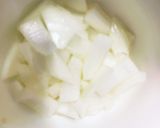 全てレンジ肉なし甘酢豆腐春雨炒め煮作り方4写真
