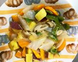 全てレンジ肉なし甘酢豆腐春雨炒め煮作り方15写真
