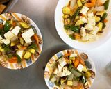 全てレンジ肉なし甘酢豆腐春雨炒め煮作り方18写真
