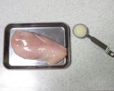 蒸しどり フルーツソース添え♬作り方1写真