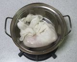 蒸しどり フルーツソース添え♬作り方2写真