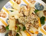 全てレンジ大根和ミルク豚こま青椒肉絲風作り方17写真
