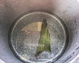 簡単★レンジで作る★江戸菜の茶碗蒸し作り方1写真