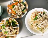 レンジフレッシュトマト豚こまのせドーム蒸作り方16写真