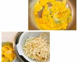 シャキシャキもやしと卵の炒め物・中華風作り方2写真