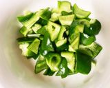 レンジ温野菜卵フレッシュトマトチャンプル作り方13写真