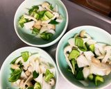 レンジ温野菜卵フレッシュトマトチャンプル作り方16写真