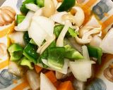 レンジ温野菜卵フレッシュトマトチャンプル作り方20写真