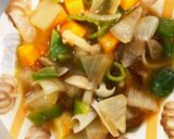 レンジ温野菜卵フレッシュトマトチャンプル作り方22写真