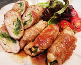 えのきと水菜の豚肉巻き☆照り焼き~♪作り方5写真