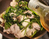 空芯菜の炒め物2　あっさり鶏ガラ仕上げ作り方2写真